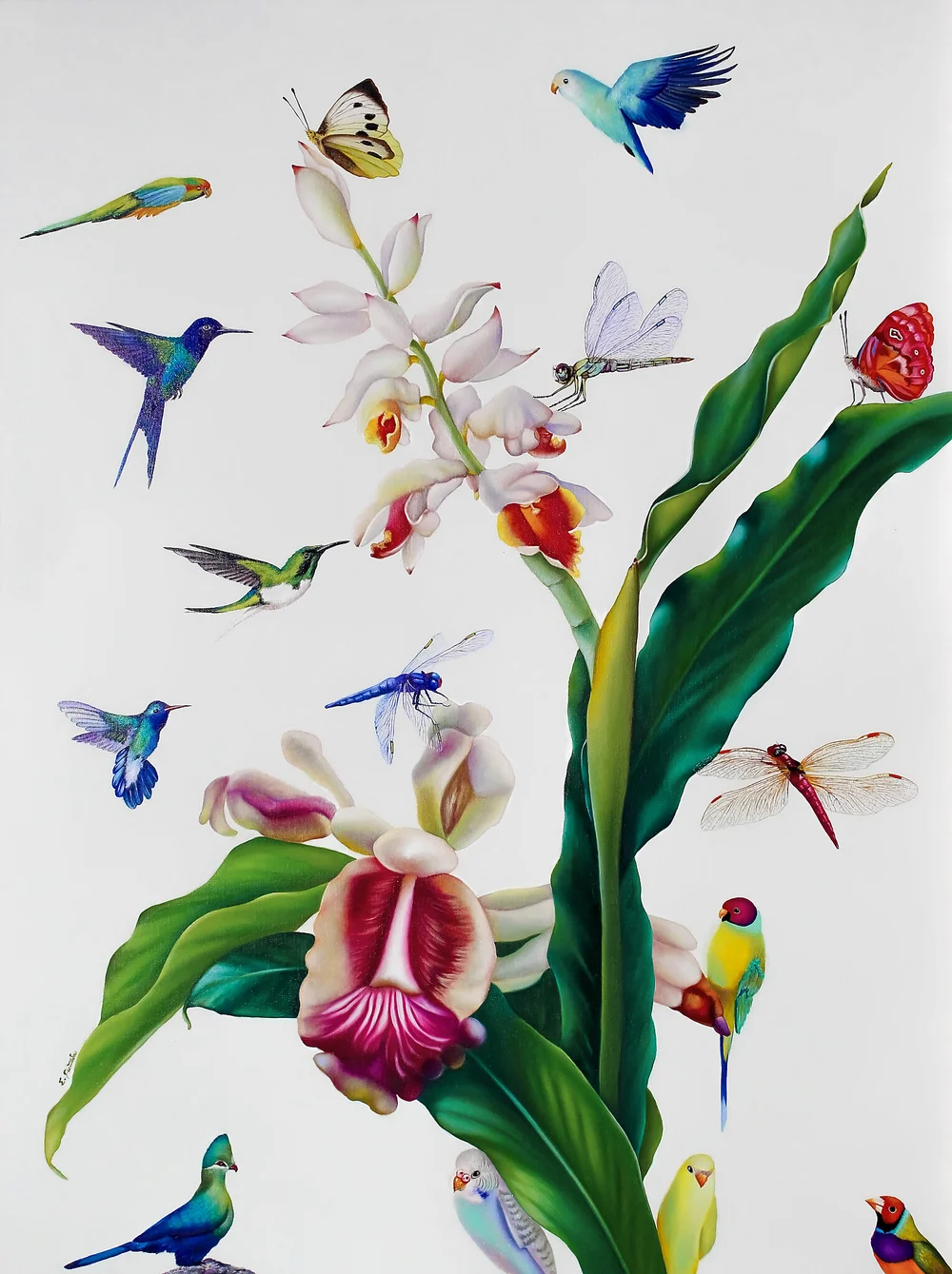 Garden of Eden, 120x90cm, oil on canvas