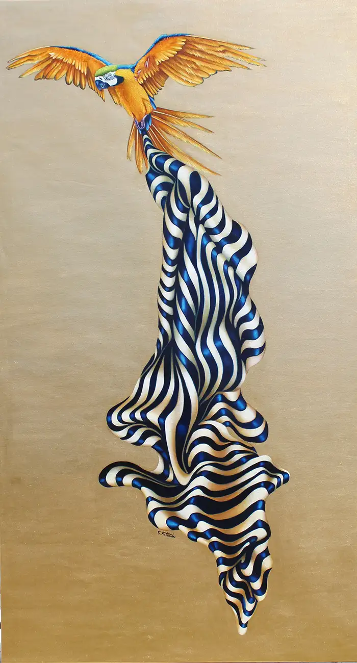 Garden of Eden, 170x95cm, oil on canvas